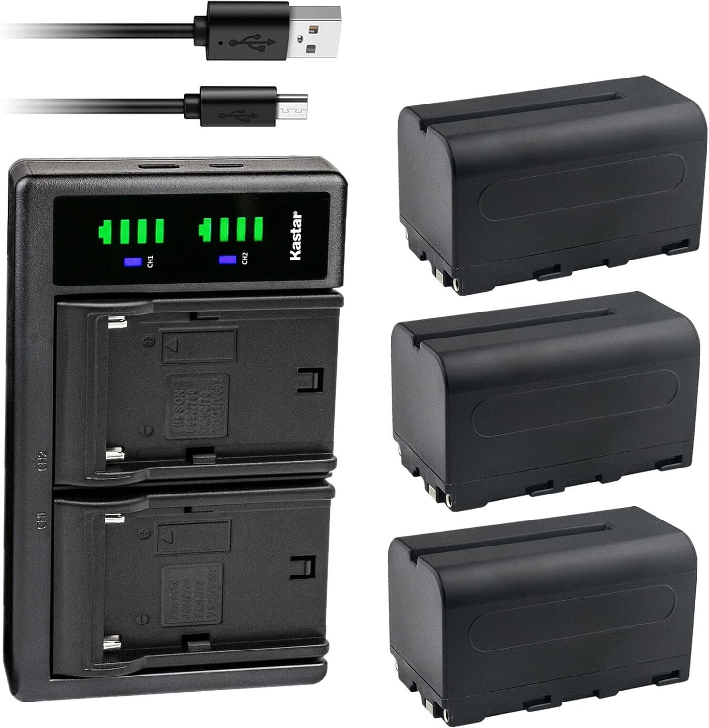 Kastar 3-Pack NP-F750 / NP-F770 Battery and USB Charger Review