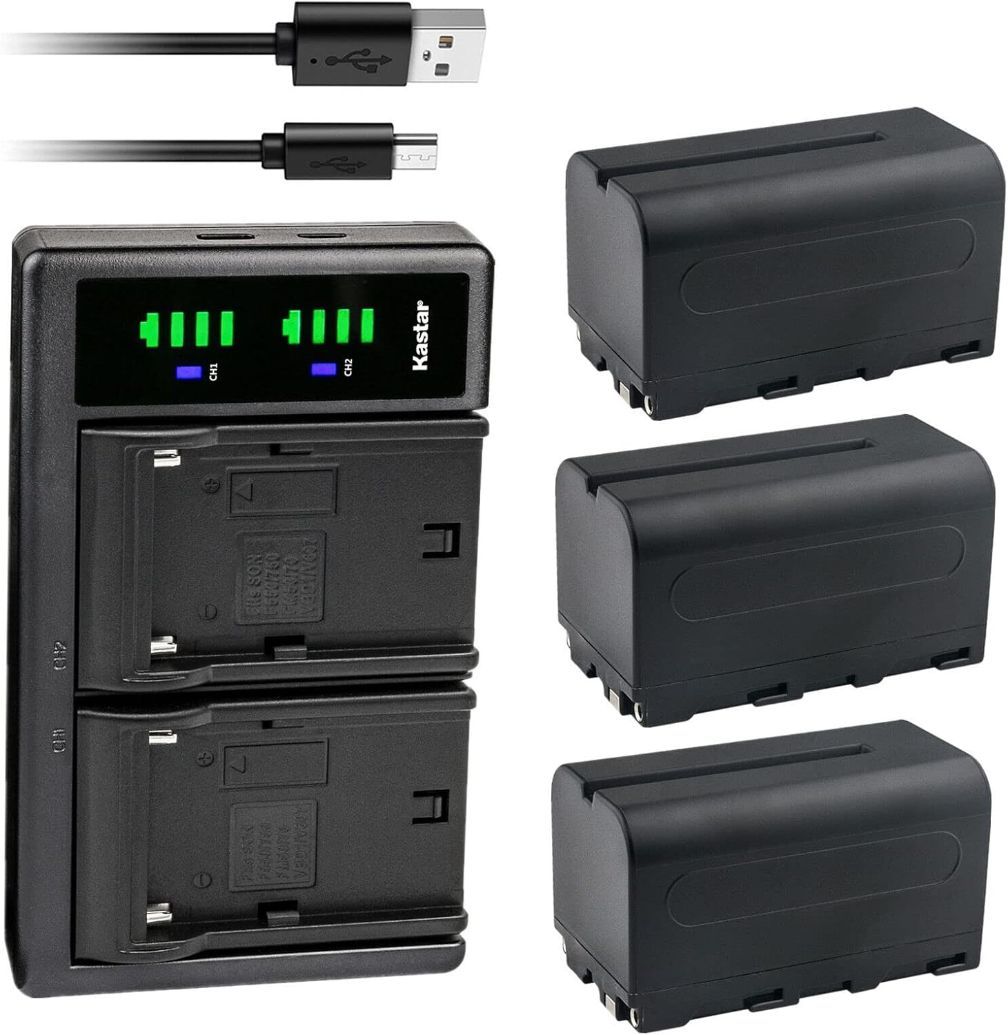 Kastar 3-Pack NP-F750 / NP-F770 Battery and USB Charger Review