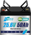 24V 50Ah LiFePO4 Battery Group 24 - Long Life Power for RVs & Solar
