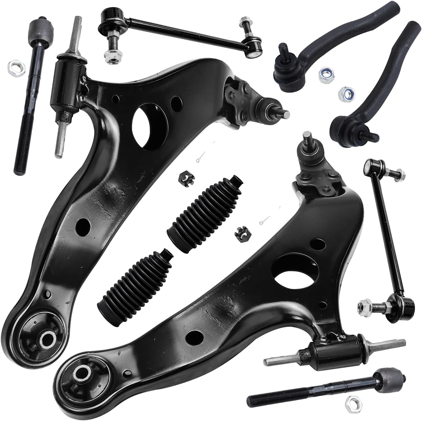 Front End Suspension Kit for Toyota Sienna 2004-2010 - 10pc Set