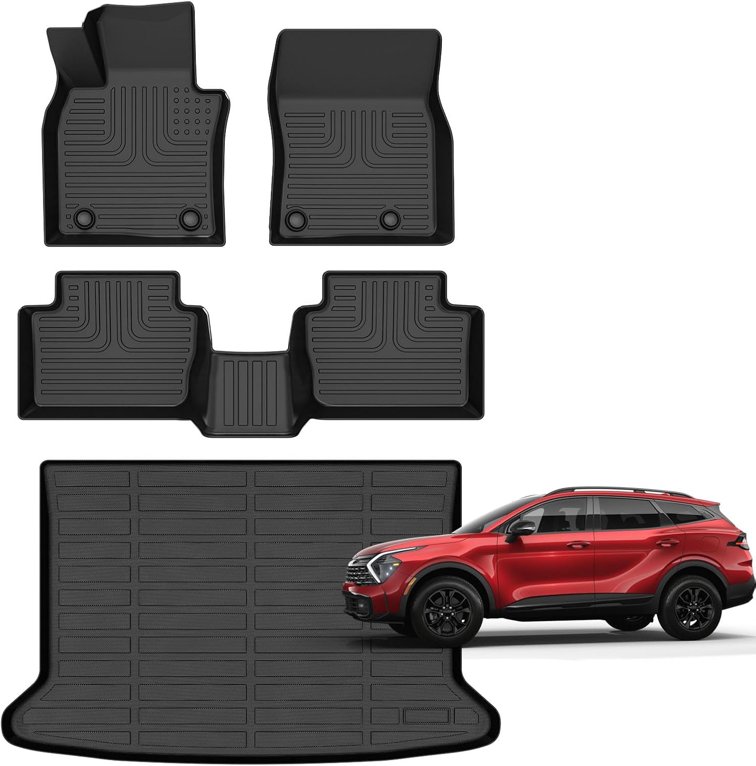 Custom Fit All Weather Floor Mats for Mazda CX-30 2020-2025