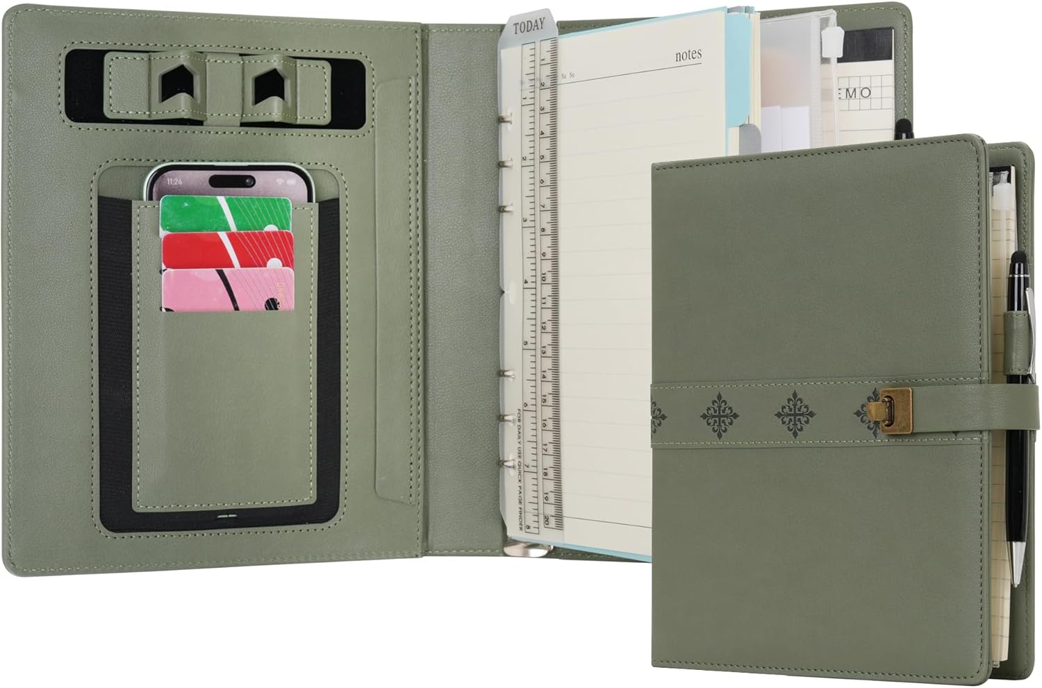 WASON A5 PU Leather Binder: Ultimate Organization