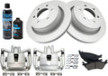 TRQ Rear Brake Pad & Rotor Kit Compatible with 2012-2016 Ford F-150