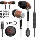 Symphonized Wooden Airtube EMF Earbuds - Natural 3D Sound