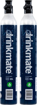 Drinkmate Threaded 60L CO2 Exchange Carbonation Cylinders - Pack of 2
