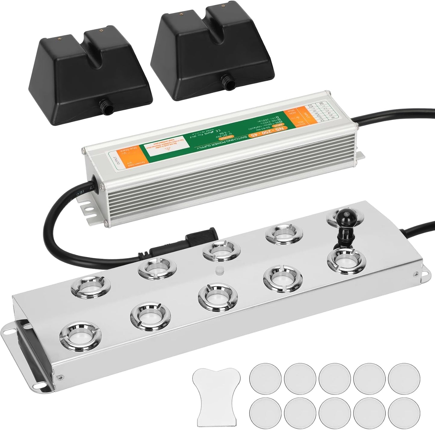 Ultrasonic Mist Maker Fogger with 10 Heads for Humidity Control