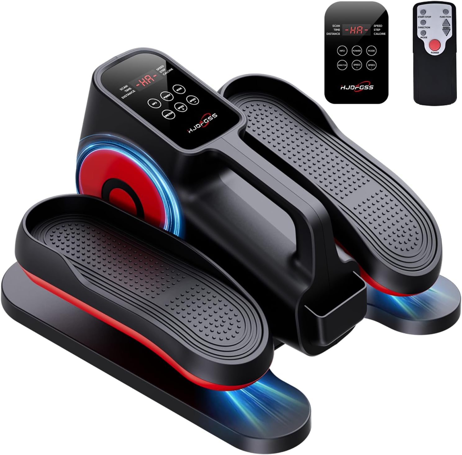 Under Desk Elliptical Machine for Seniors with Remote Control