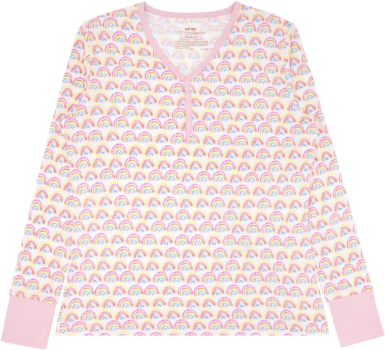 Little Sleepies Womens Pajama Top for Cozy Family Matching Fun