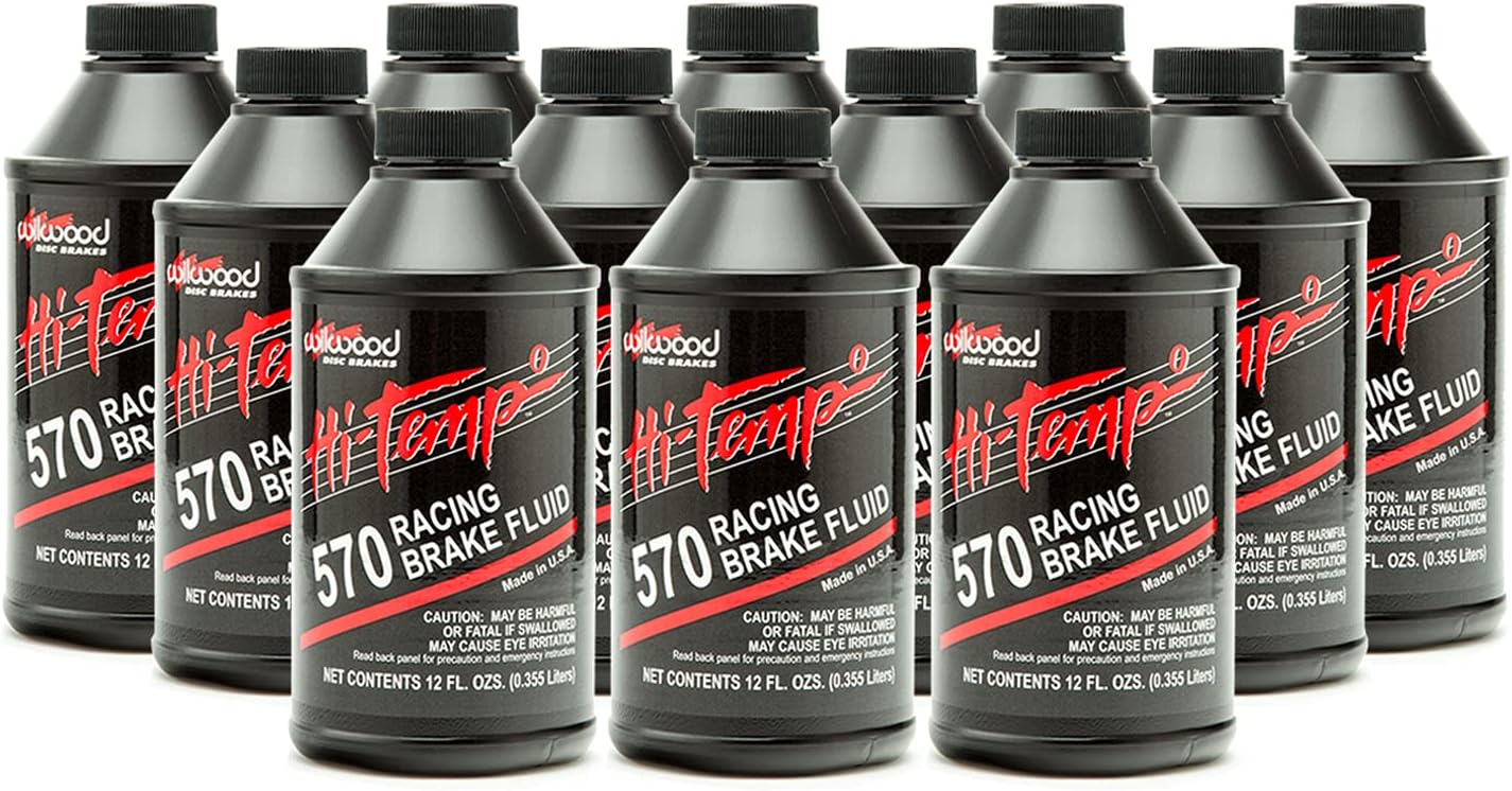 Wilwood 290-0632 Brake Fluid, Hi-Temp DOT 3 for Optimal Performance