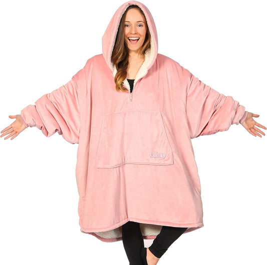 The Comfy Original Sherpa Lined Wearable Blanket for All