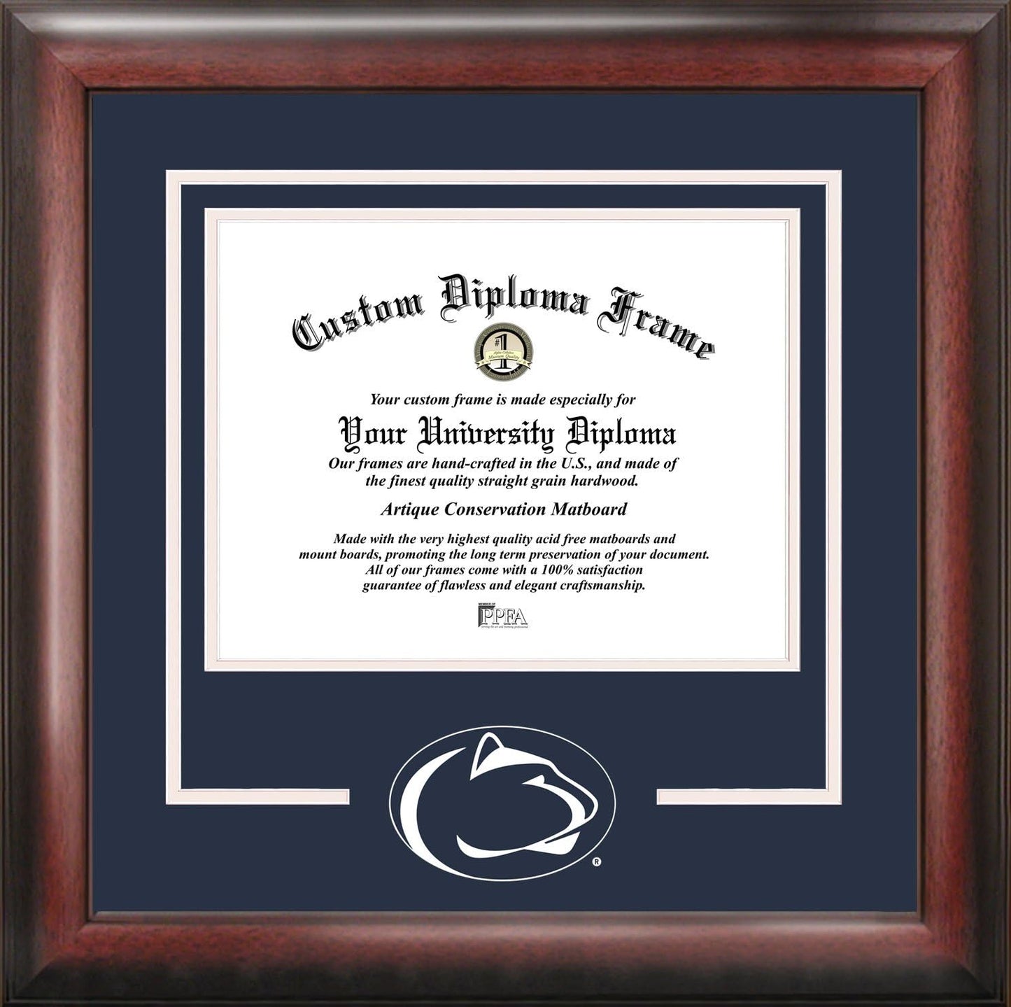 Campus Images NCAA Spirit Diploma Frame for Proud Graduates