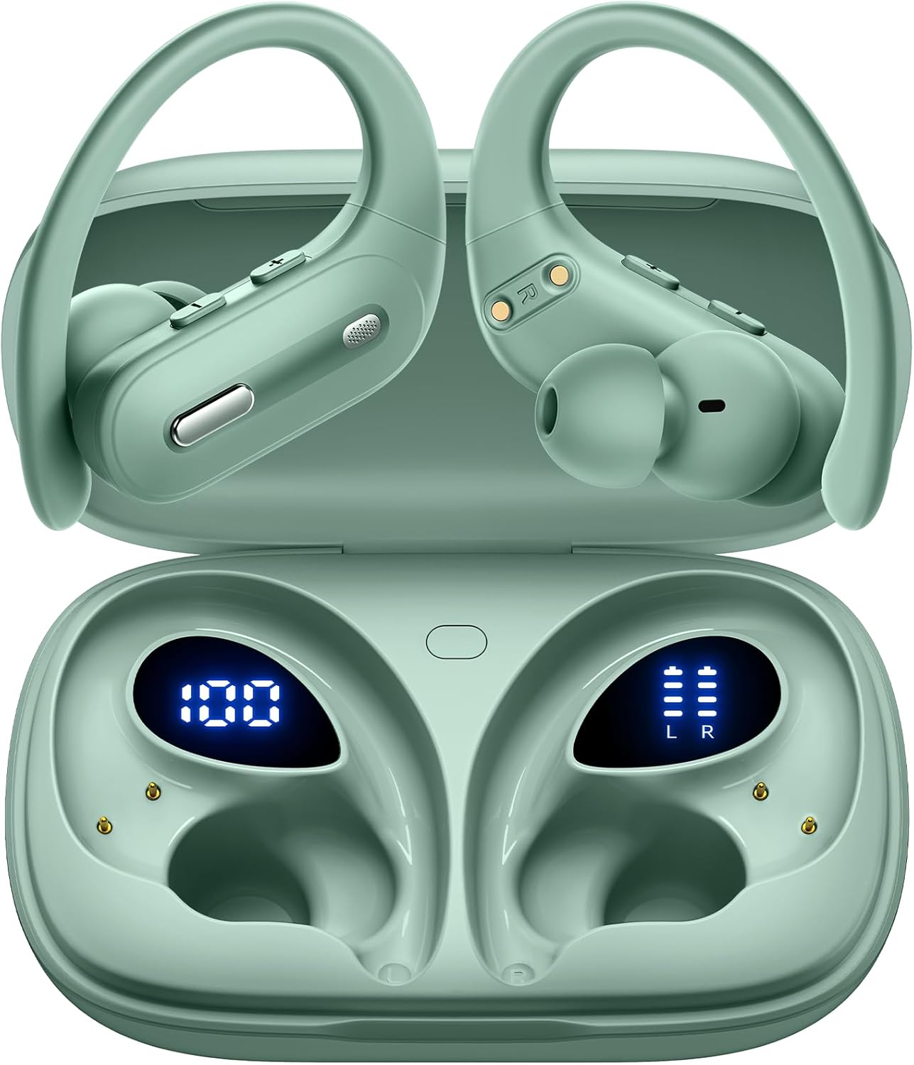 Wireless Earbuds Bluetooth 5.3 with 90 Hrs Playtime & Charging