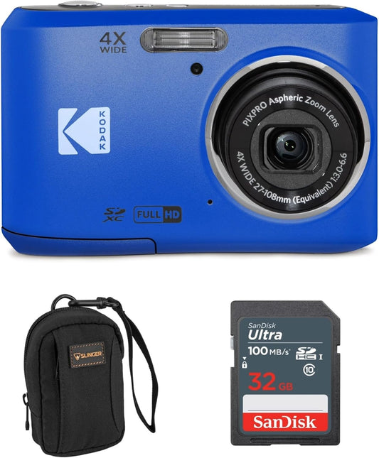 Capture Crisp Shots! KODAK PIXPRO FZ45-BK Vlogging Camera