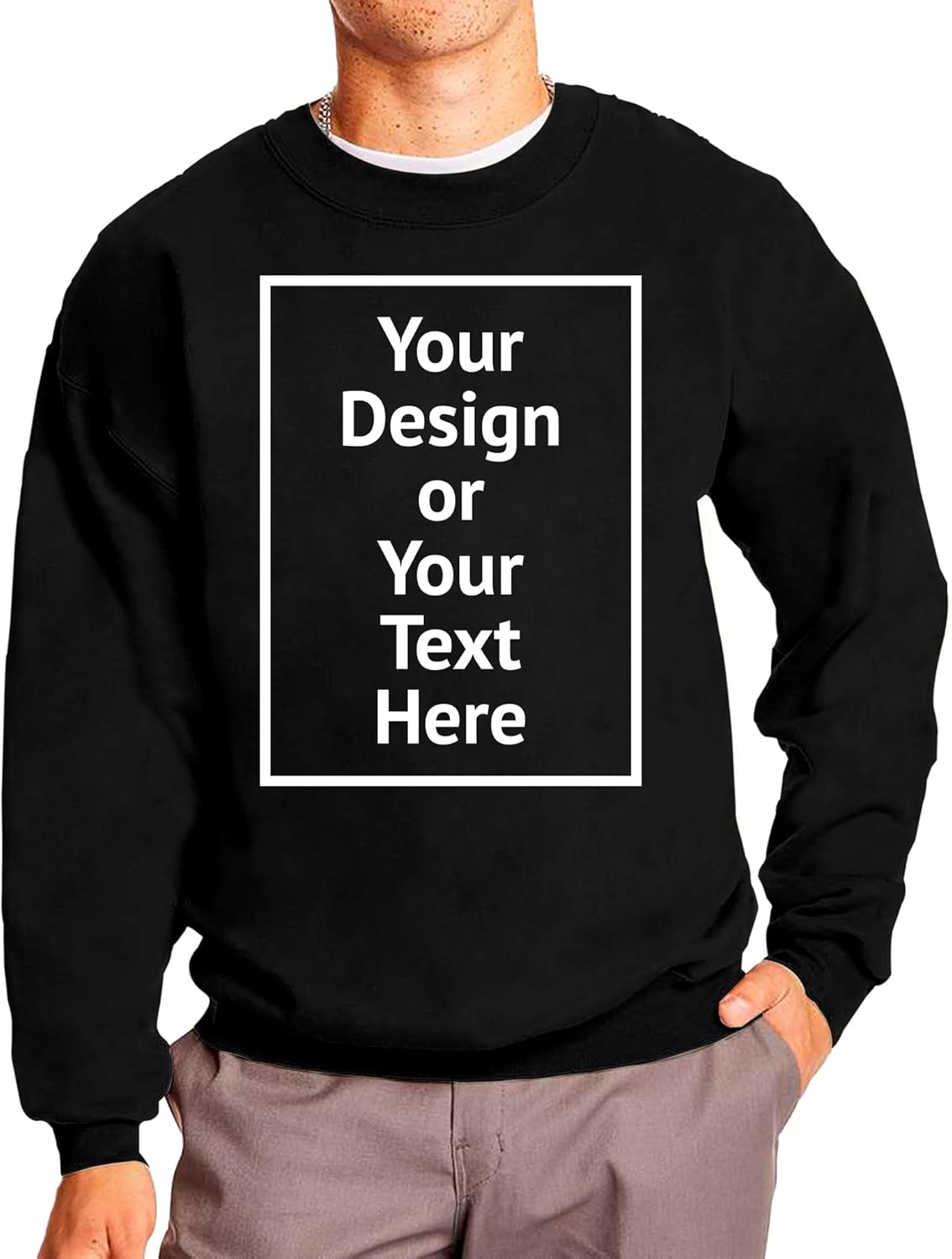 Personalized Custom Sweatshirt - Add Your Photo!