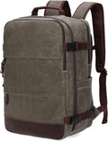 Travel Backpack for Men 18.4in Laptop Carry On - Light Green