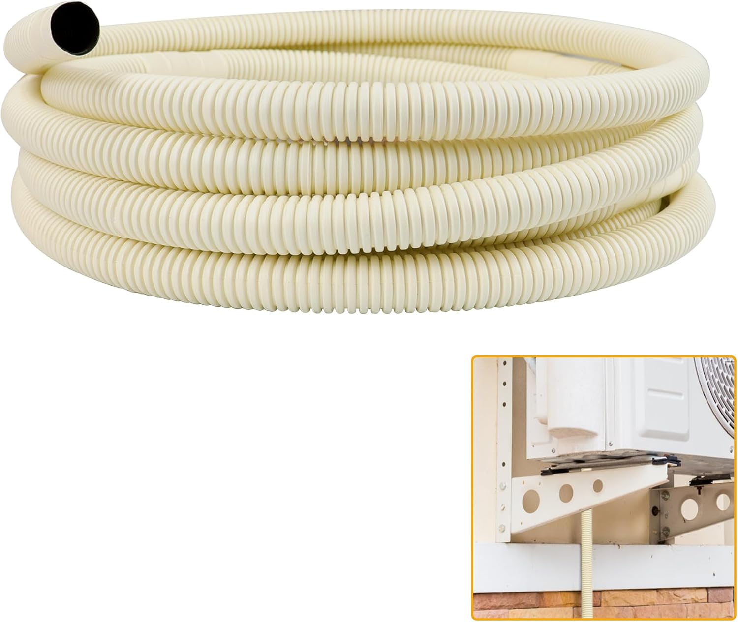 Flexible 26 Ft AC Drain Hose for Mini Splits