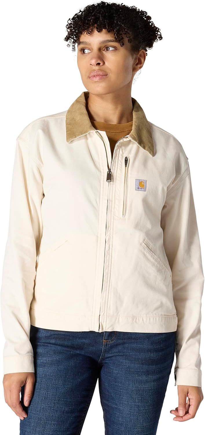 Carhartt Women's Rugged Flex Loose Fit Canvas Detroit Jacket Review