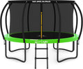 Trampoline Outdoor 8FT-16FT with Enclosure and Ladder - Safe Backyard