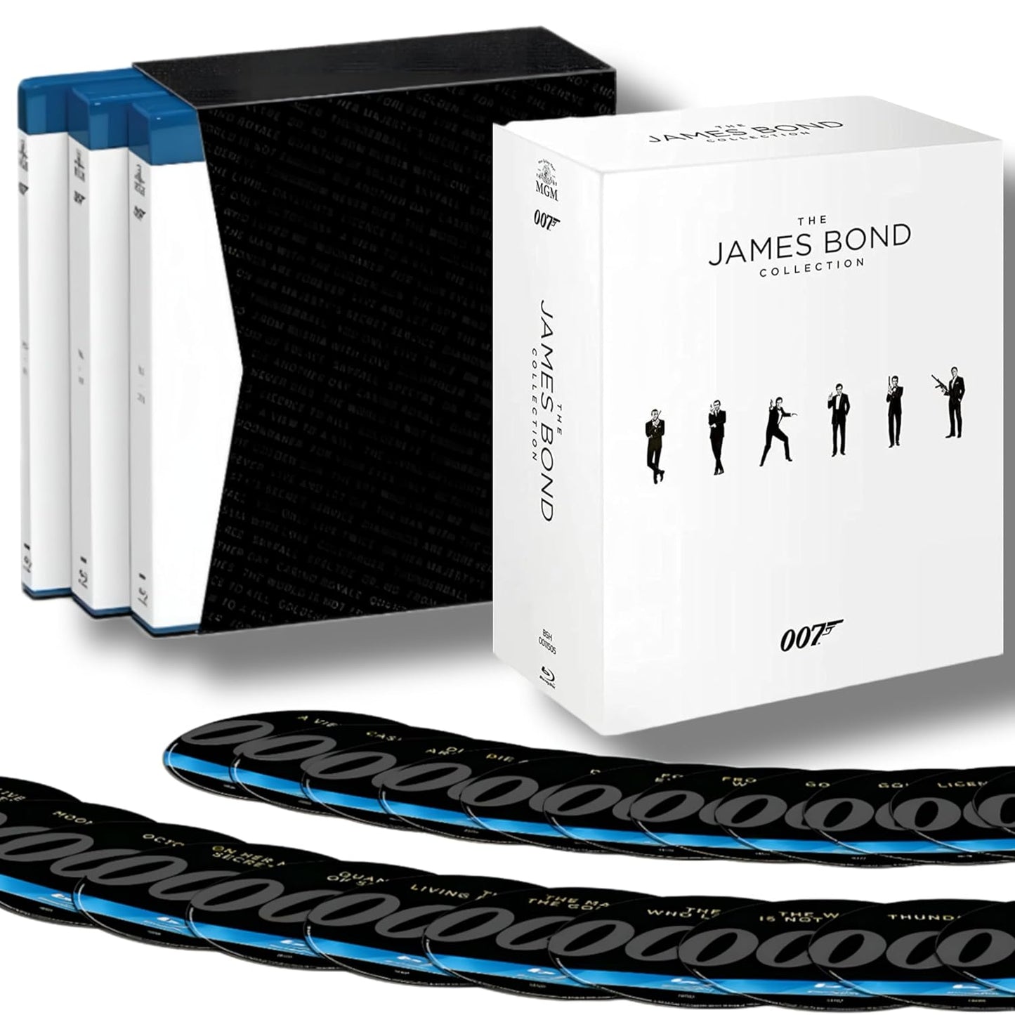 The James Bond Collection 24 Film Box Set - Ultimate Spy Experience
