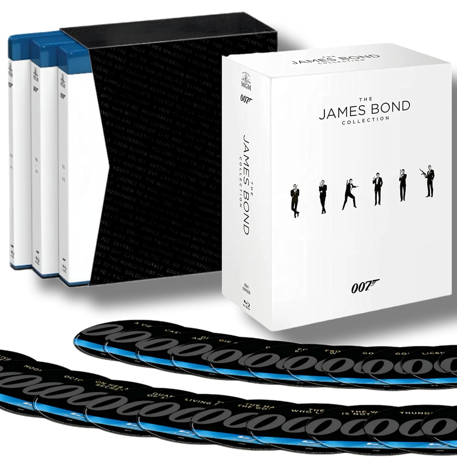 The James Bond Collection 24 Film Box Set - Ultimate Spy Experience