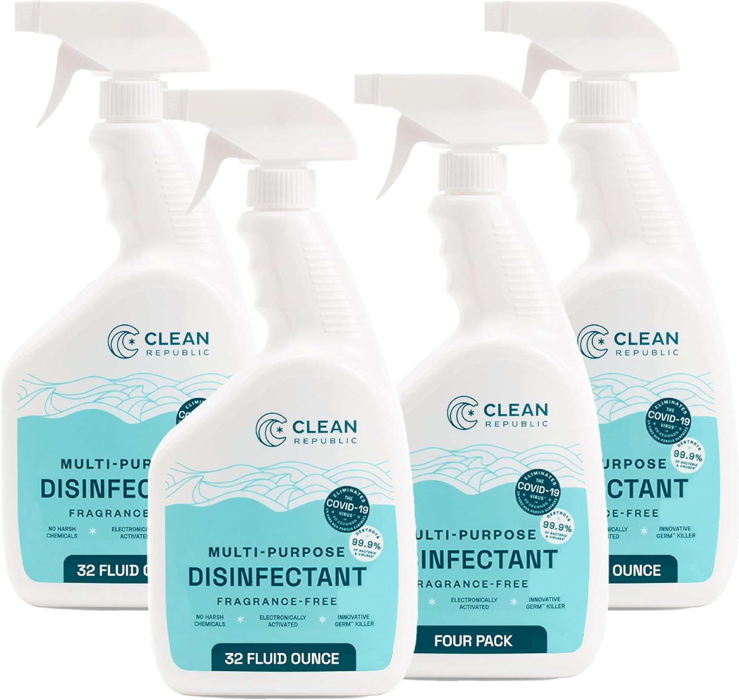 Clean Republic Multi-Purpose Disinfectant Spray for Home Use