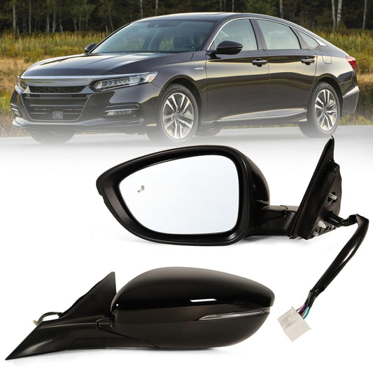 Left Driver Side Mirror for 2018-2022 Honda Accord with Features