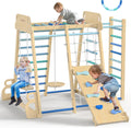 Indoor Playground 9-in-1 Jungle Gym Kids Climbing Toys - Active