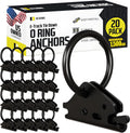 DC Cargo Mall Heavy-Duty Steel O-Ring Pack of 20 - 4500lb Break