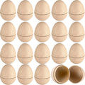 100 Pcs DIY Paper Mache Easter Eggs - Blank Fillable Eggs