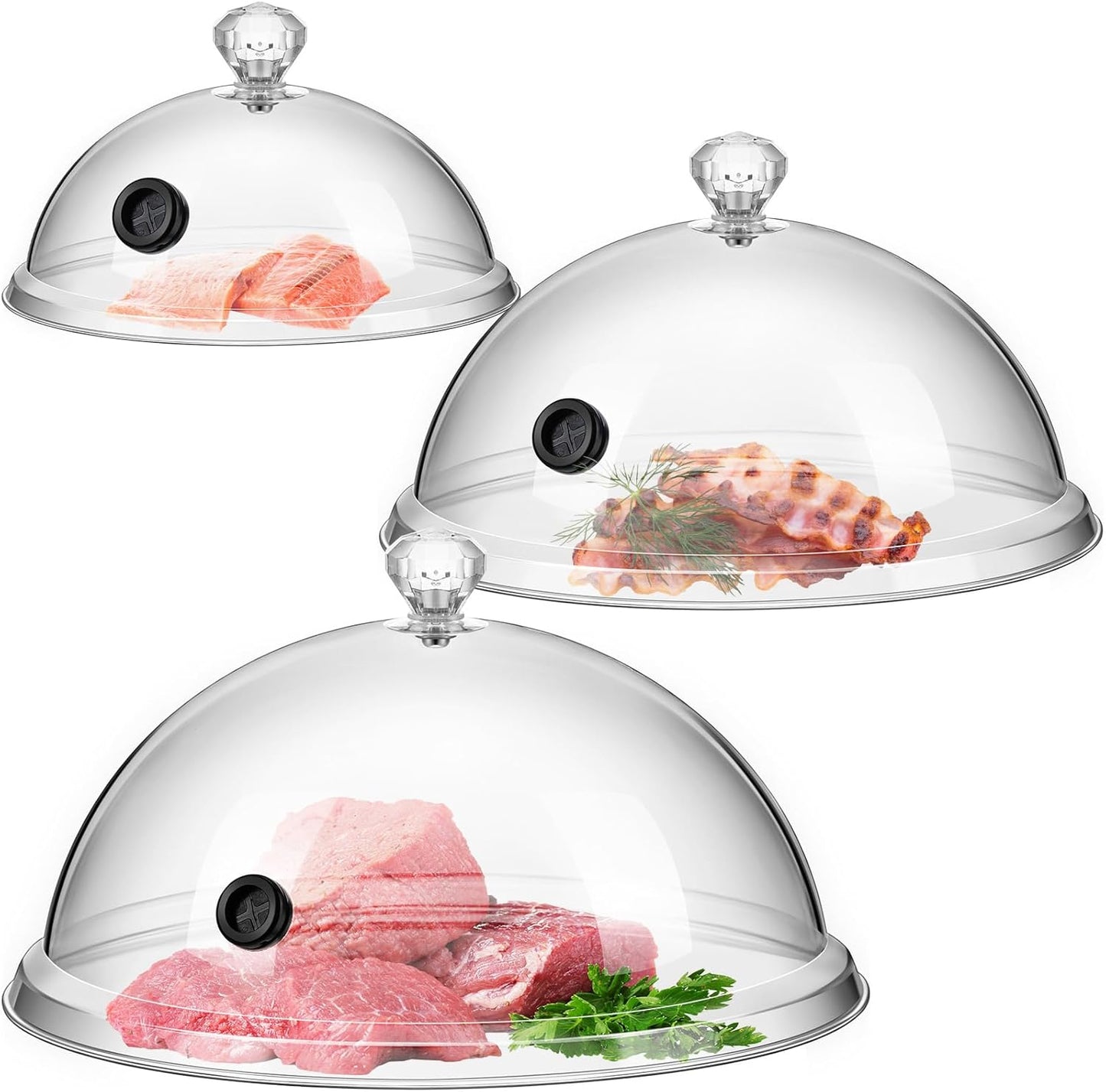 Acrylic Smoking Cloche Trio - Infuse Flavor!