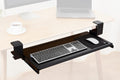 Under Desk Wide Slide Out Keyboard Tray - Fits Full Size Keyboard