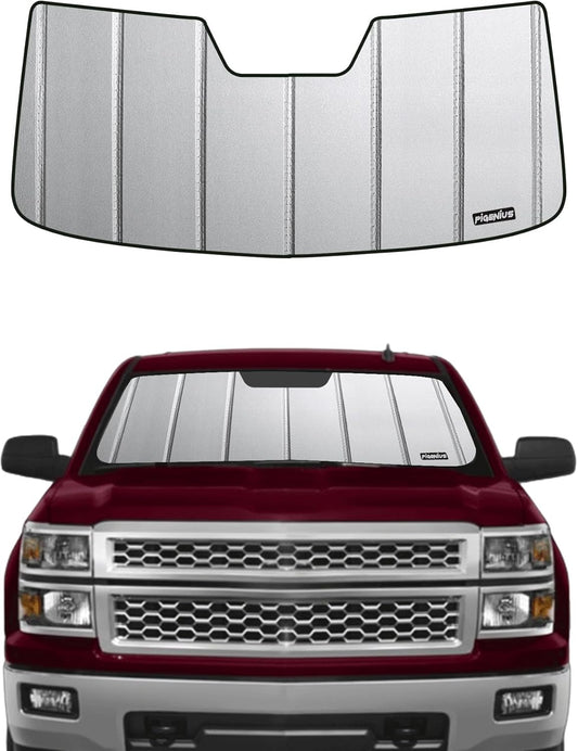 Windshield Sun Shade for Chevy Silverado and GMC Sierra Models