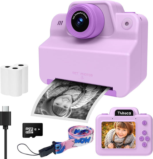 Instant Print Camera: Perfect Kids Gift!