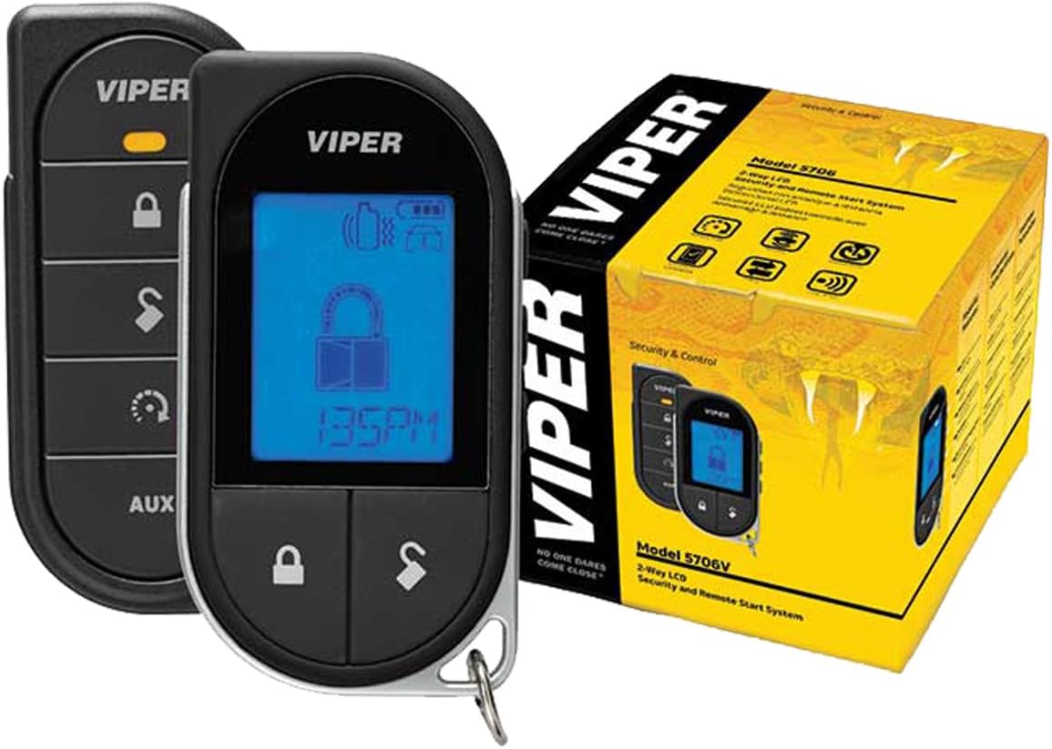 Viper 5706V 2-Way Car Security System with Remote Start Features