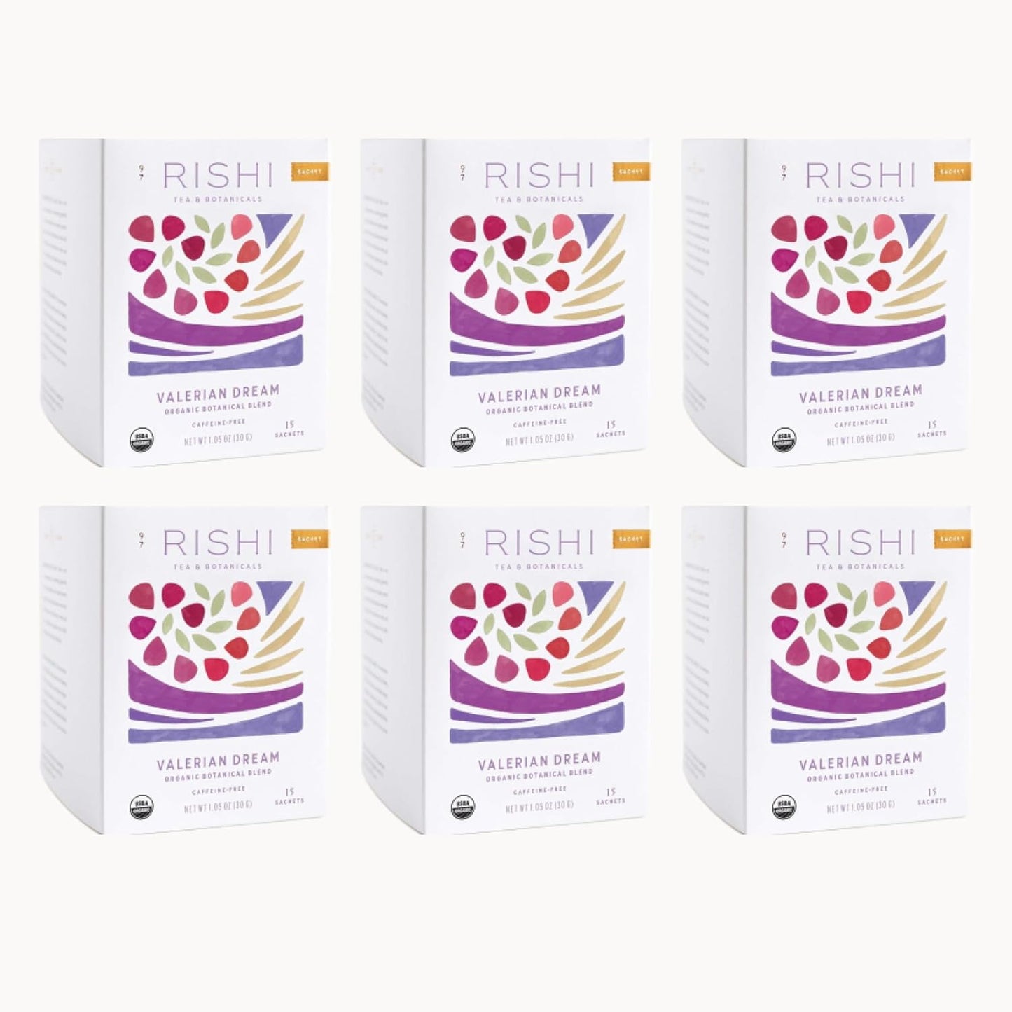 Rishi Tea Valerian Dream Herbal Tea - Organic Calming Blend
