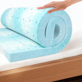 EGO Topper 3 Inch King Memory Foam Mattress Topper - Cooler, Pressure