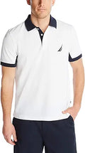 Nautica Classic Fit Short Sleeve Performance Pique Polo