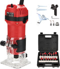 TEENO Wood Router 800W Palm Router - Compact 31000RPM Trimmer
