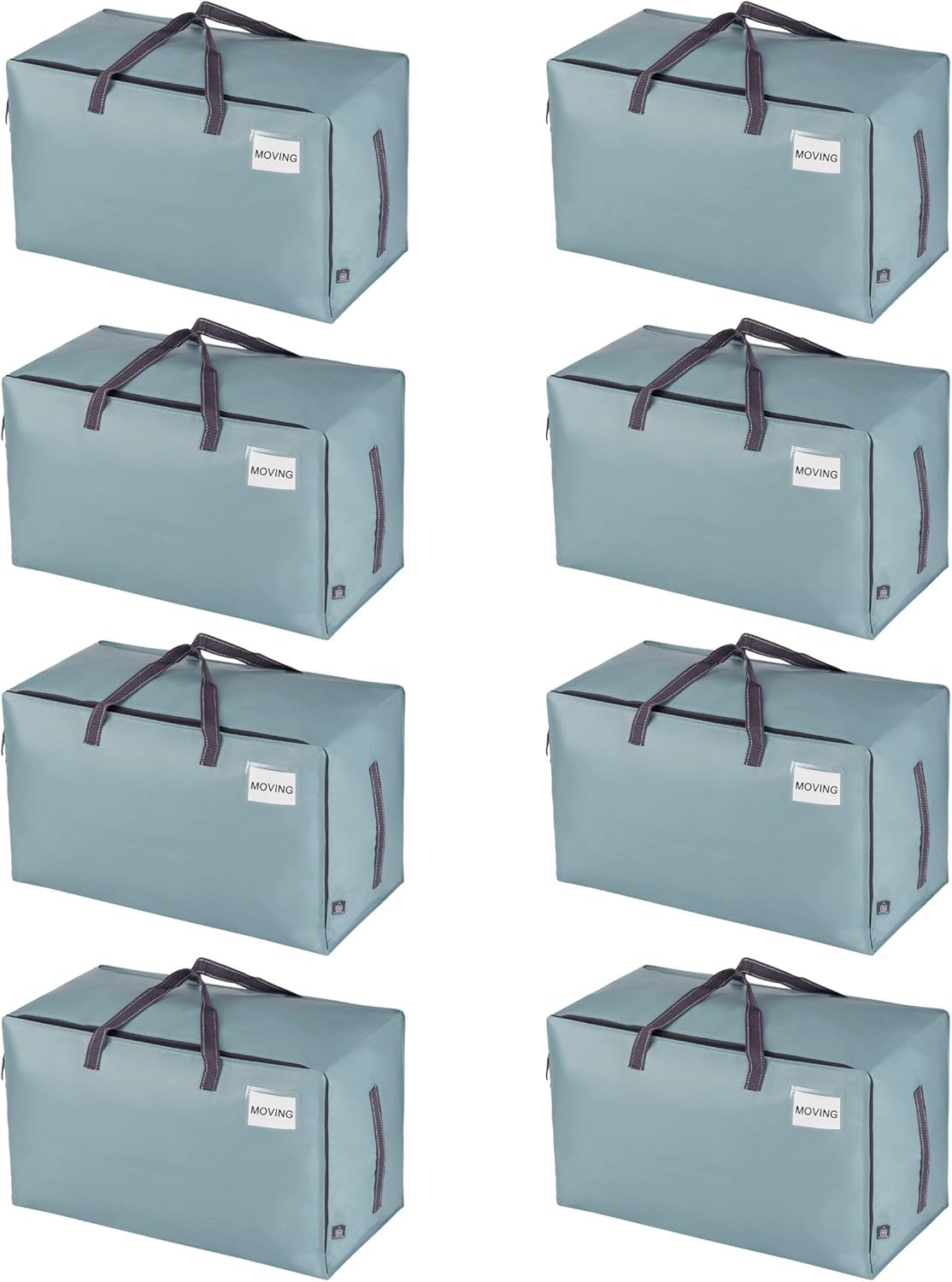 VENO 8 Pack Heavy Duty Moving and Storage Bags for Easy Packing