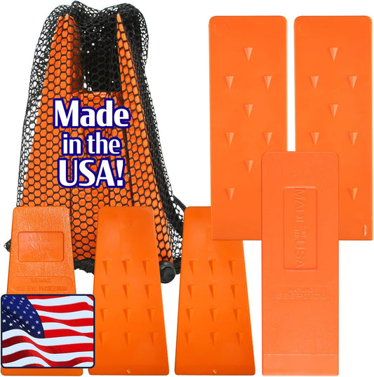 Felling Wedges for Tree Cutting - Durable Logging Wedge Set
