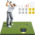 Pro Dual-Turf Golf Mat Set: Premium Practice Indoors & Out