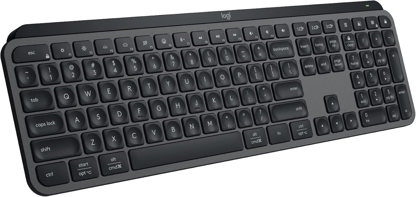 Logitech MX Keys S: Quiet & Backlit 
