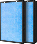 HSP002 True HEPA Filter Replacement 2 Pack - Reliable 3-in-1