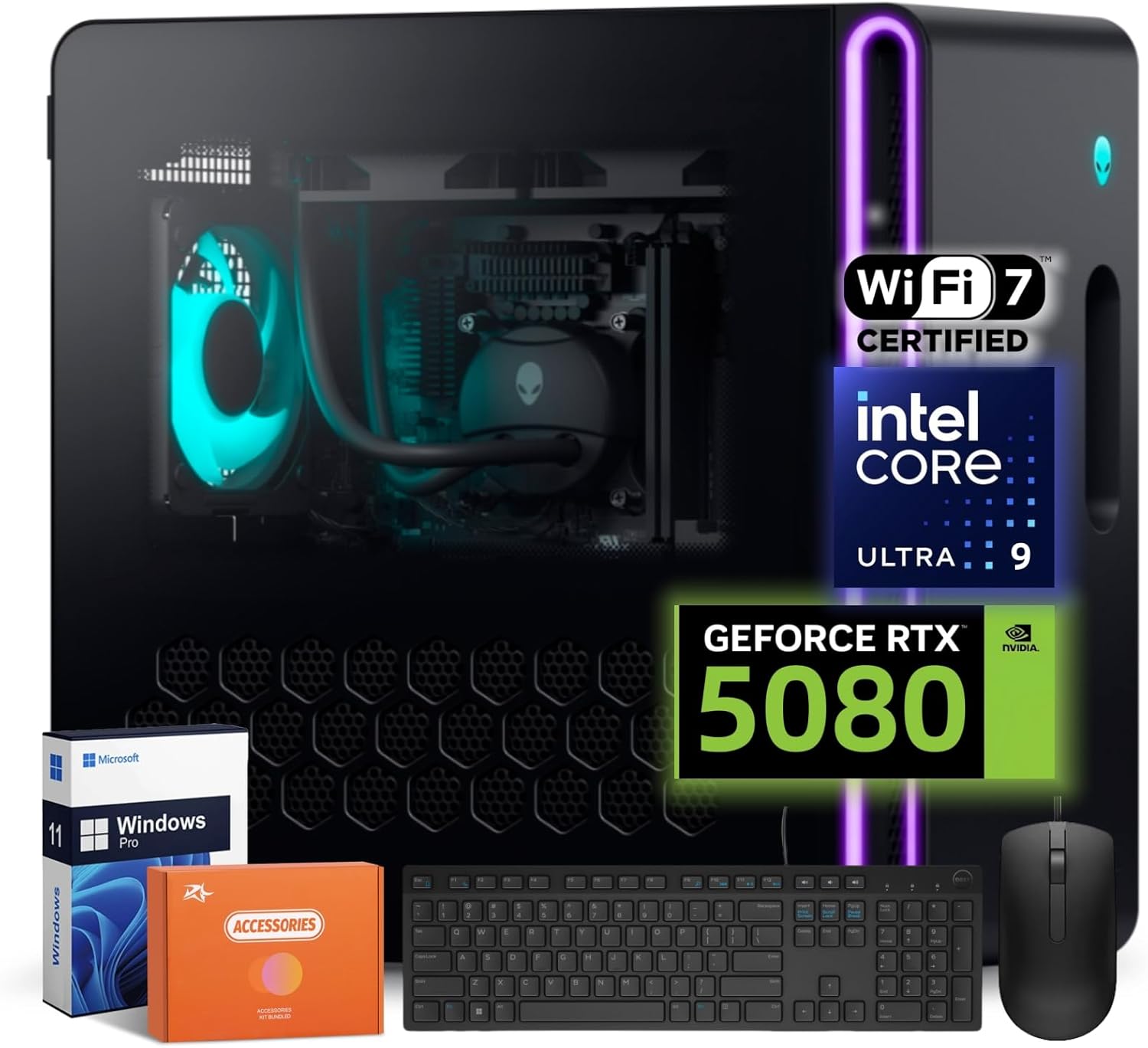 Alienware Aurora R16 Gaming Desktop PC with NVIDIA RTX 5080