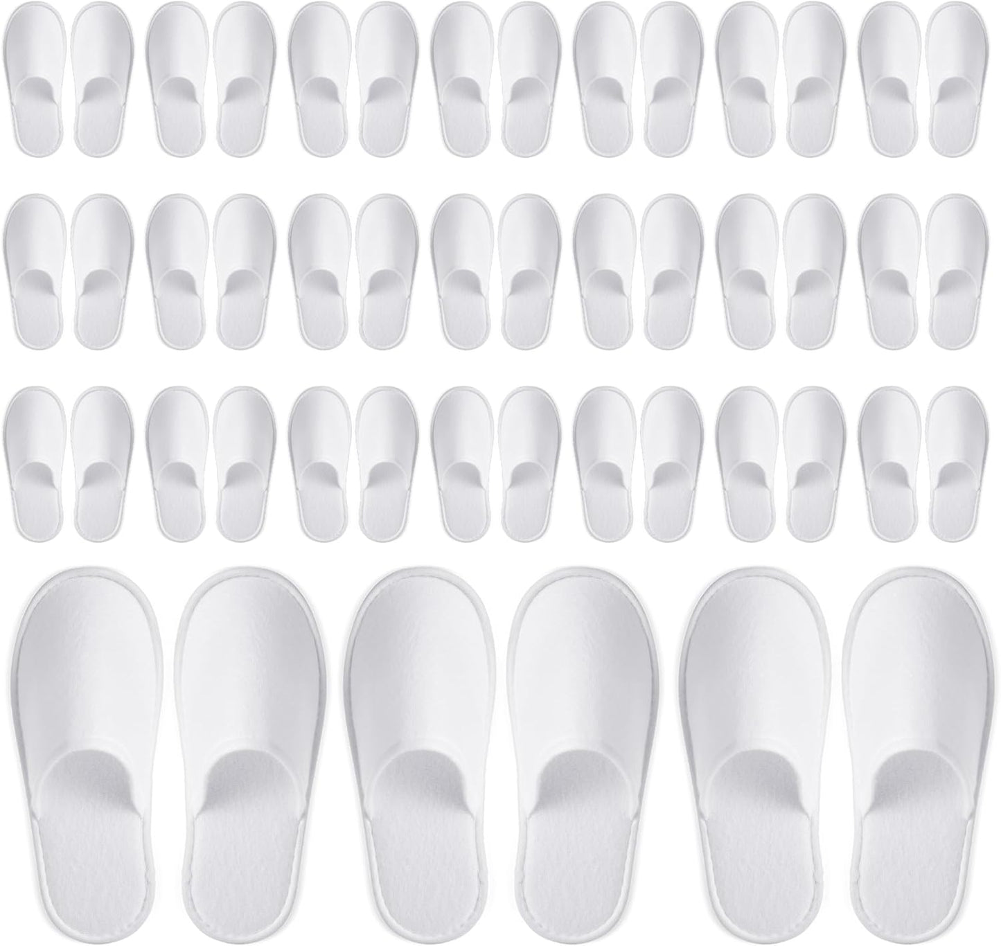 Disposable Spa Slippers for Guests - Comfortable and Versatile