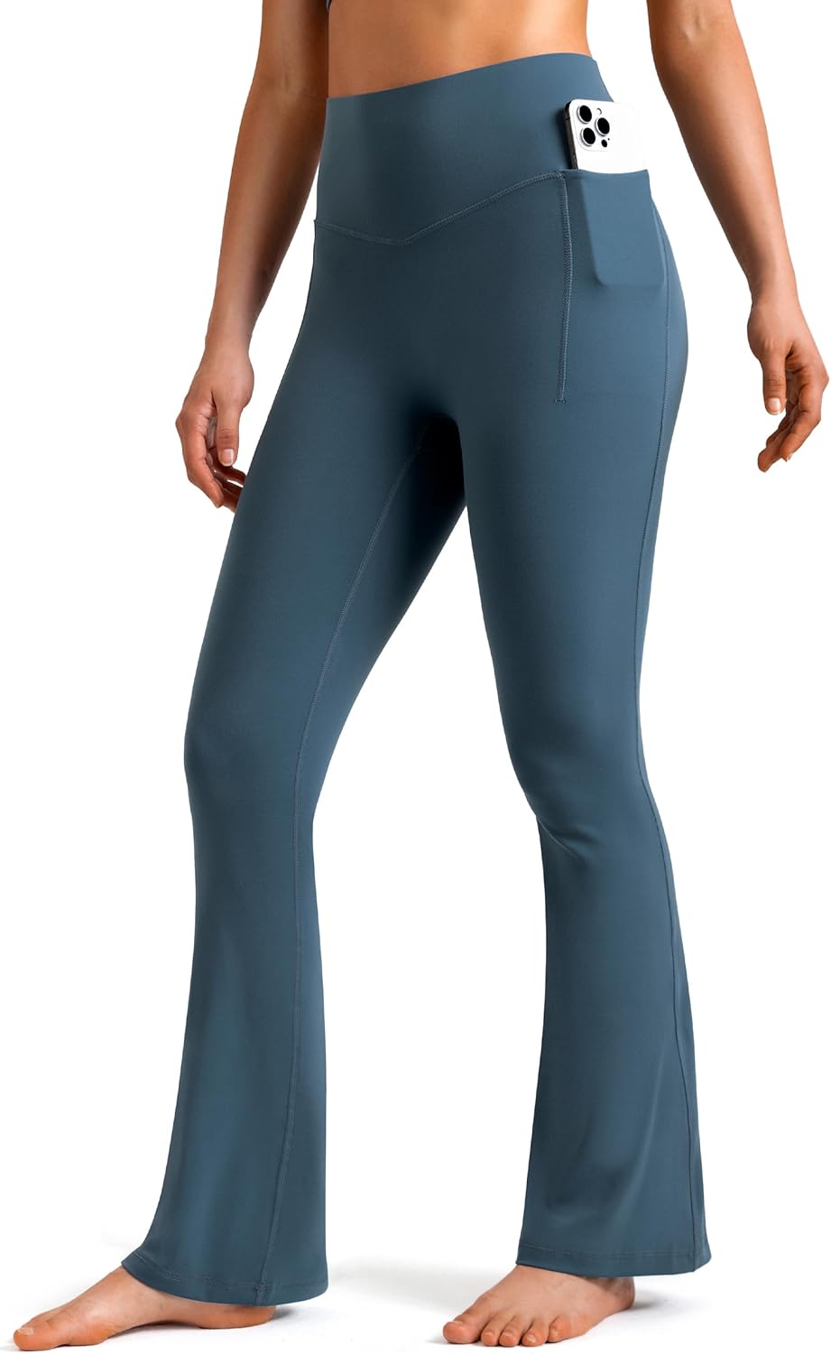 Colorfulkoala Dreamlux No Front Seam Mini Flare Leggings Review