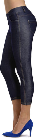 Prolific Health Women's Jean Look Jeggings - Slimming Stretch Fit