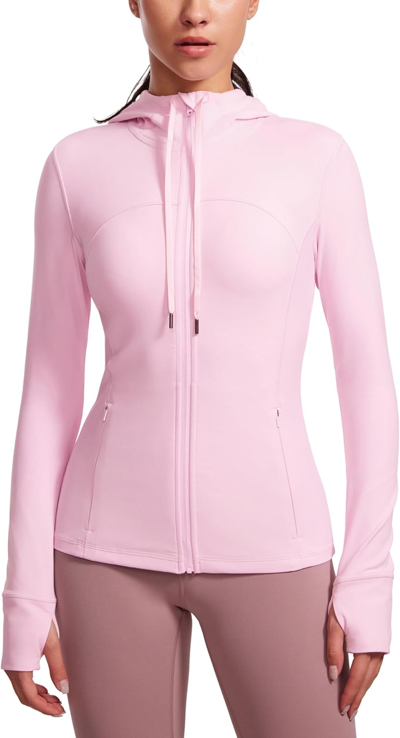 CRZ YOGA Butterluxe Hooded Athletic Jackets for Women Review