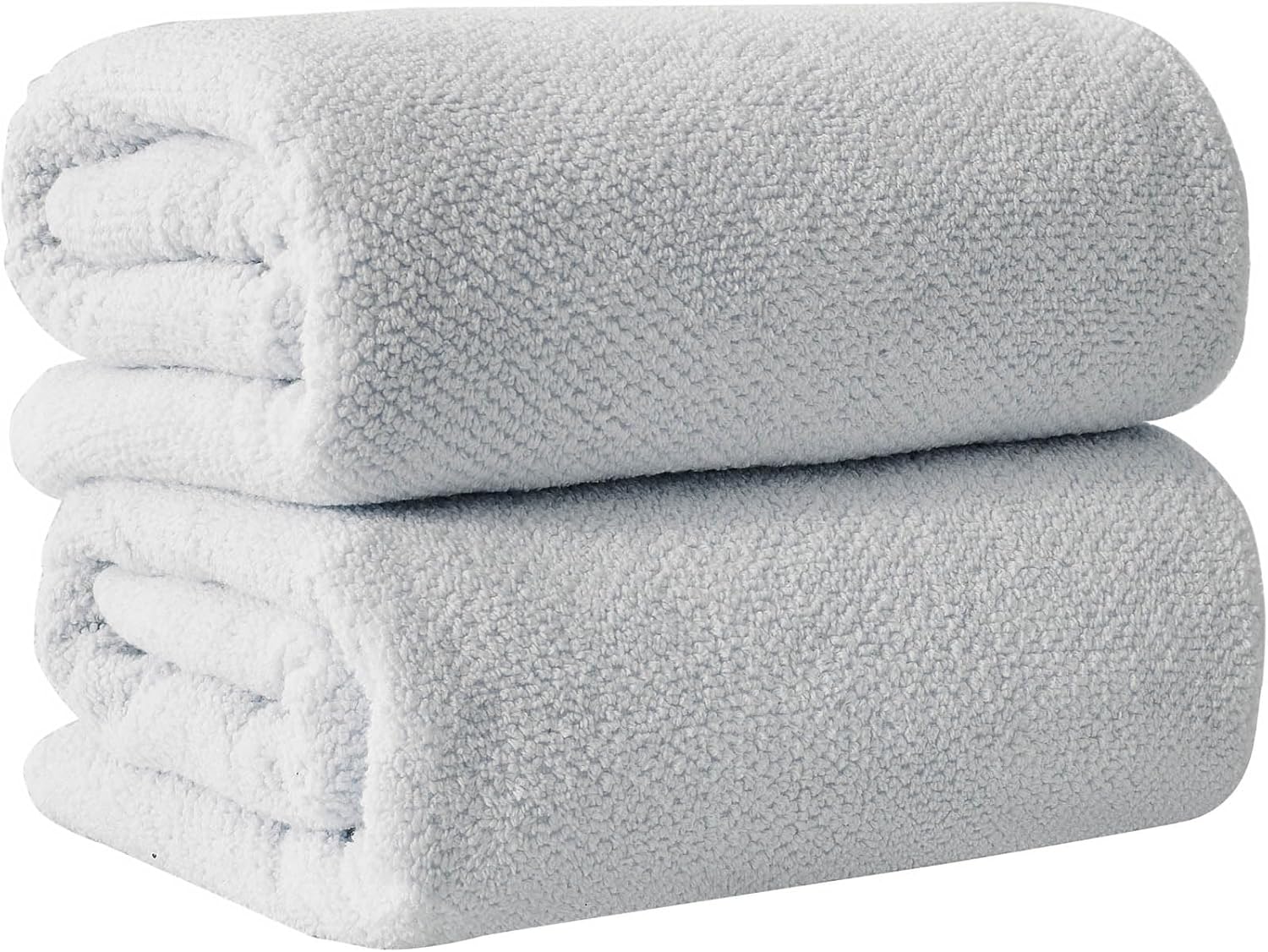 Light Grey Bath Sheets - 100% Cotton Oversized Towel Set