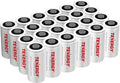 CR123A 24 Pack 3V Lithium Batteries - Long Shelf Life